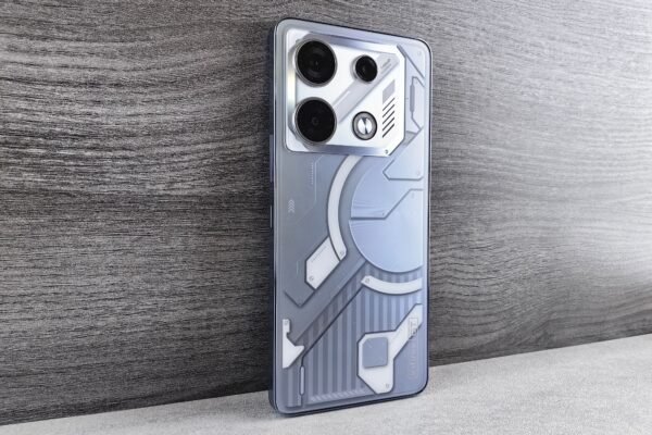 Sleek futuristic smartphone design representing the next decade of mobile innovation
